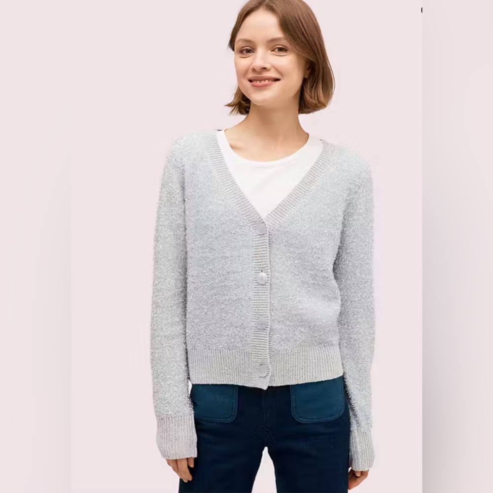 Kate spade sparkle cardigan